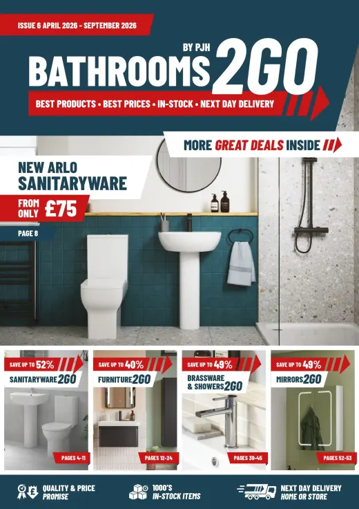Bathrooms 2GO brochure cover