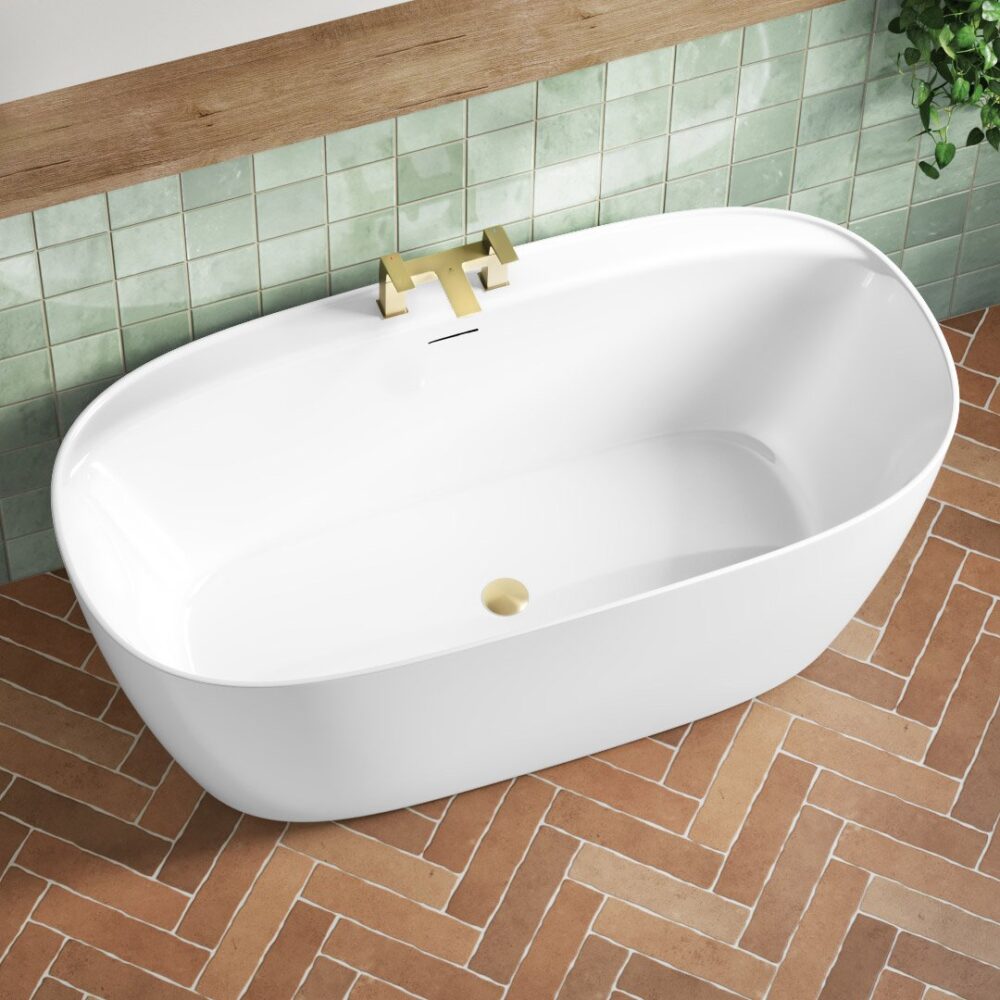 Freestanding Bath Click Clack Waste