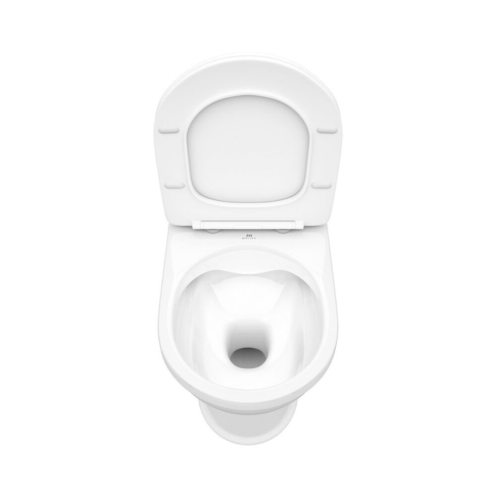 Farnham Back To Wall Rimless Toilet Pan - Image 5