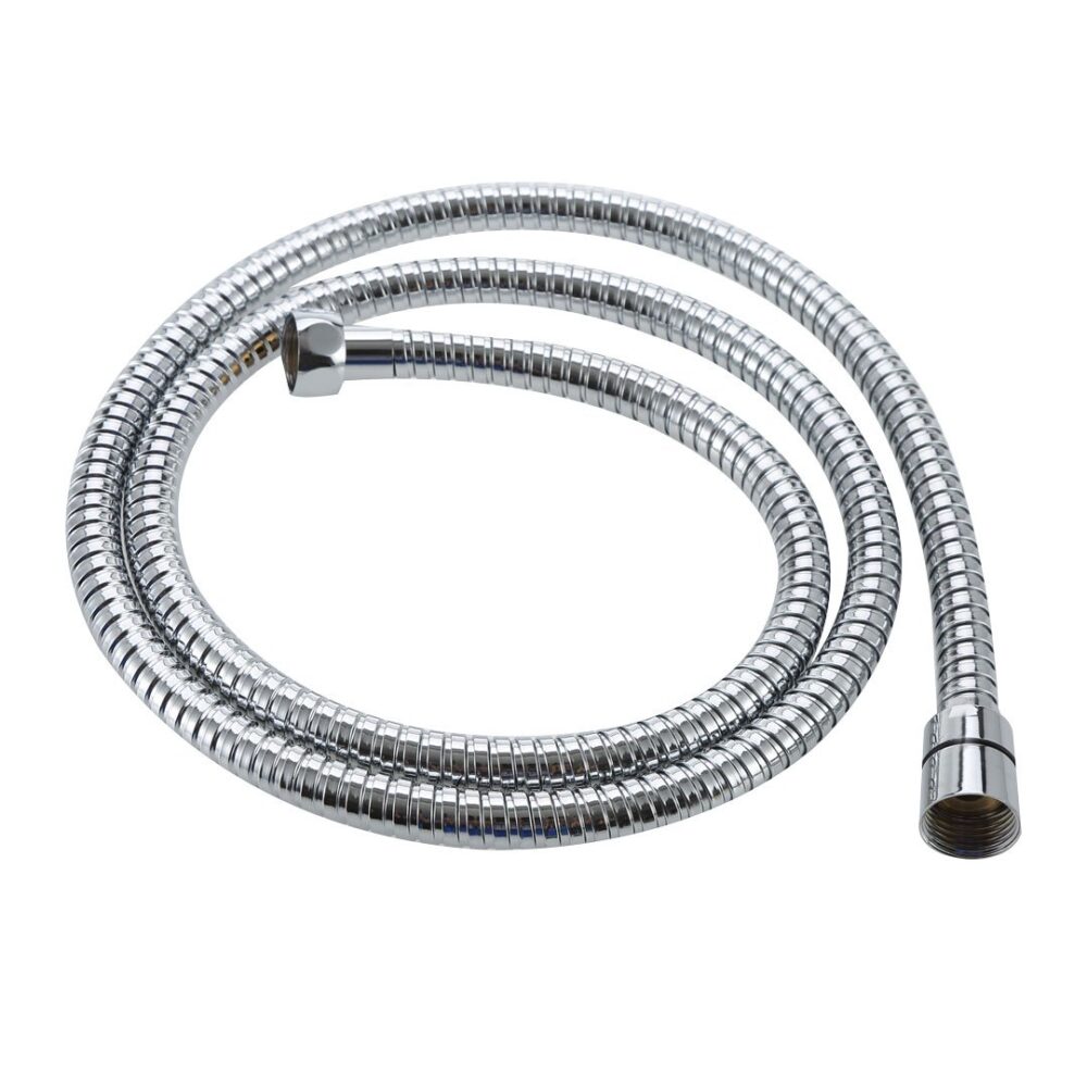 2m Standard Shower Hose Chrome