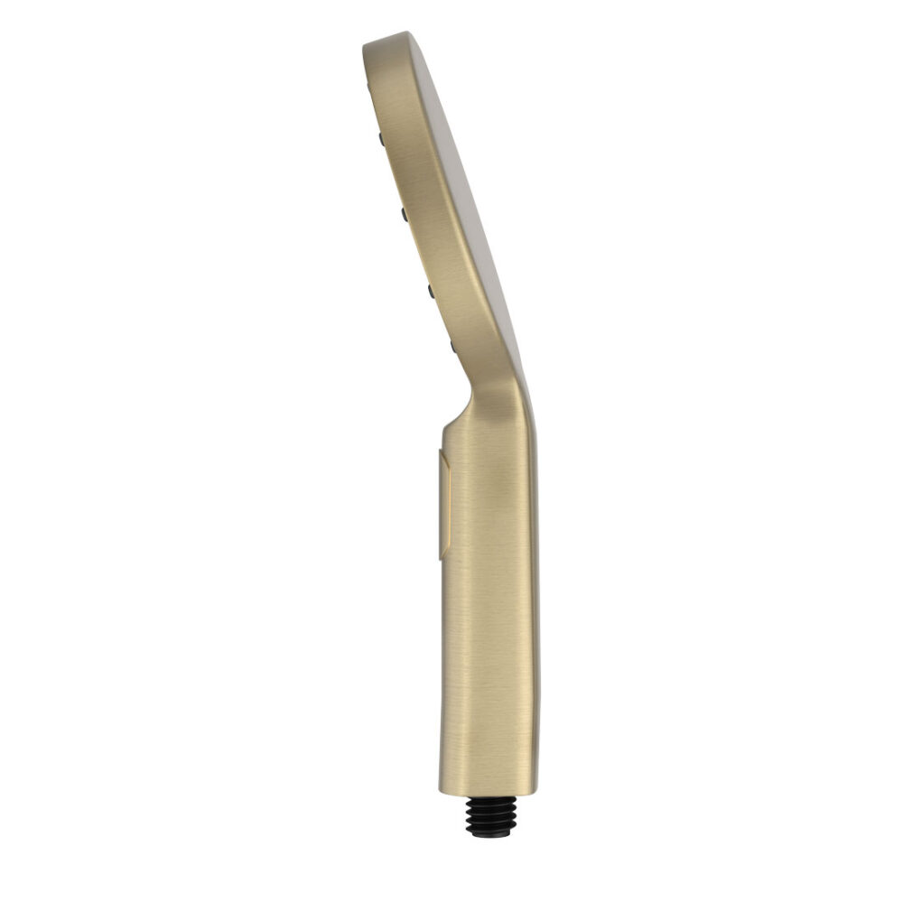 Ryver Triple Function Handset Brushed Brass - Image 2