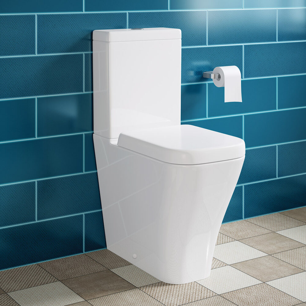 Brant Fully Enclosed Toilet & Soft Close Seat - Image 2