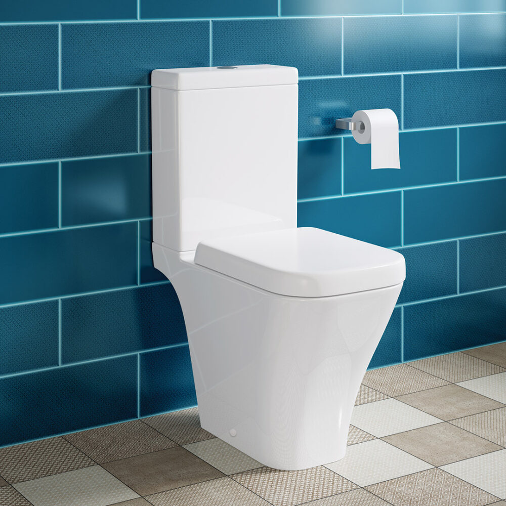 Brant Open Back Toilet & Soft Close Seat - Image 2