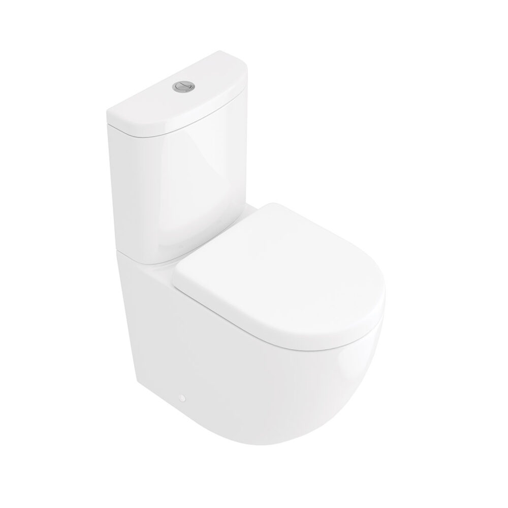 Edison Fully Enclosed Toilet & Soft Close Seat - Image 3