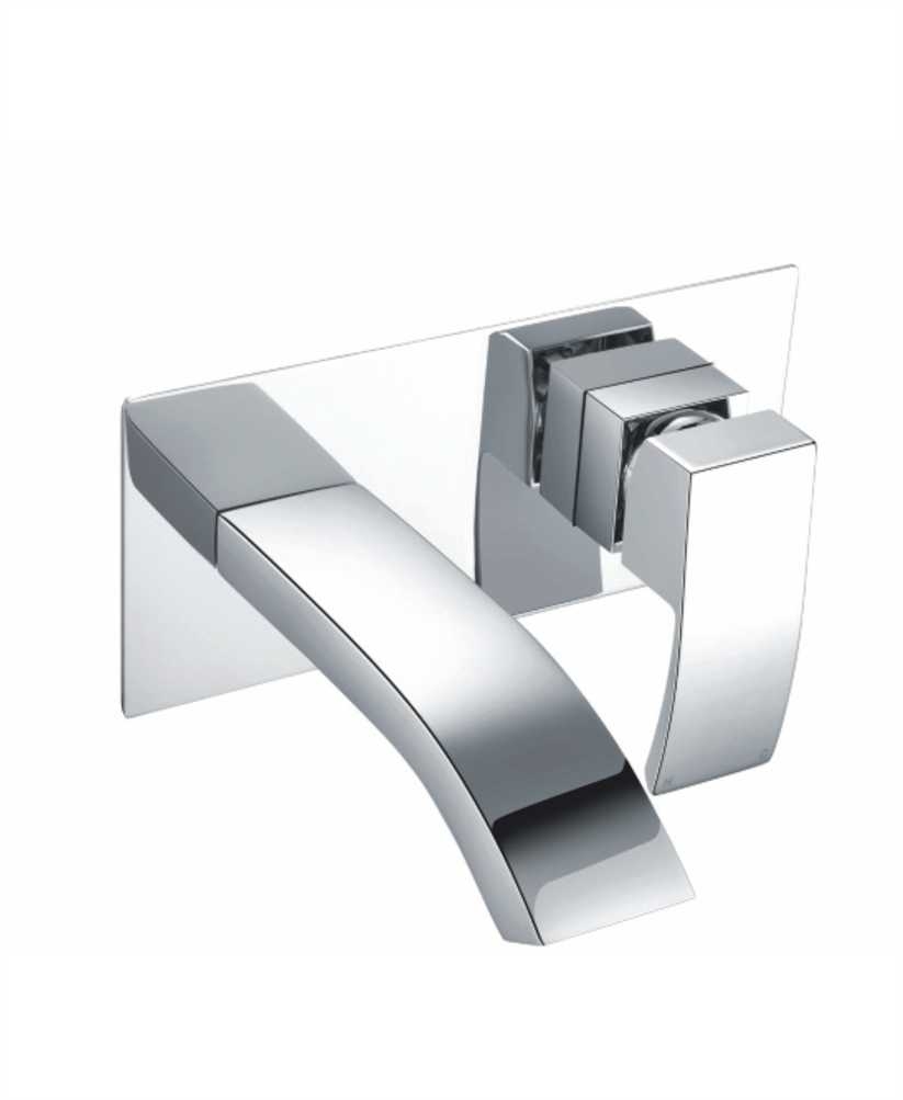 CORBY Wall Mounted Basin Mixer Chrome