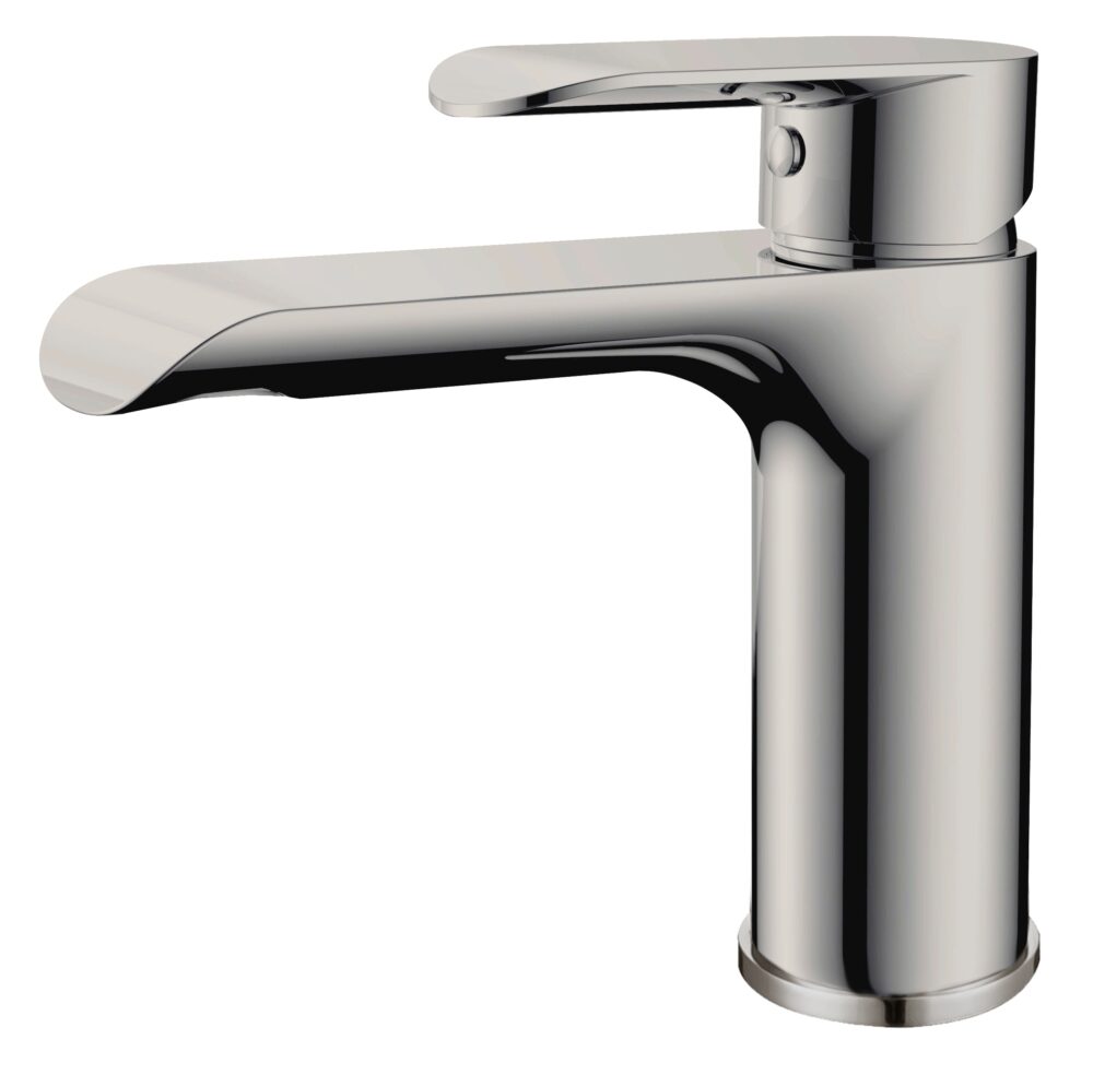 SCOPE Basin Mixer Brushed Nickel