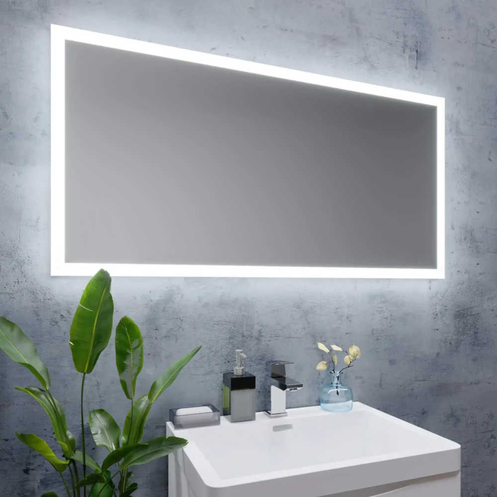 Noah LED Edge Mirror - 1200x600x48mm