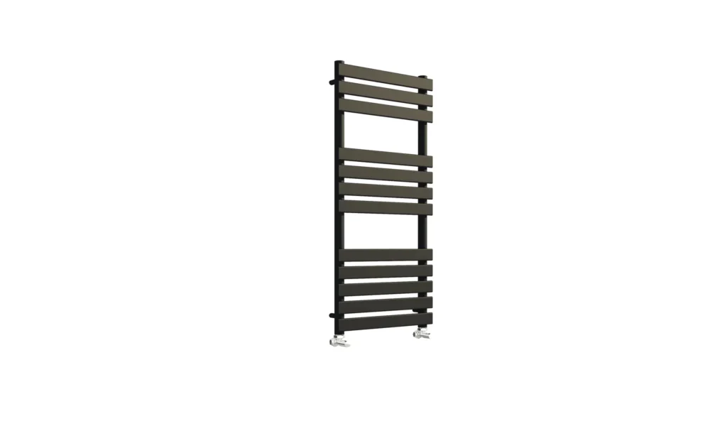 Queenstown Orca Black Designer Towel Radiator - 1200*450mm