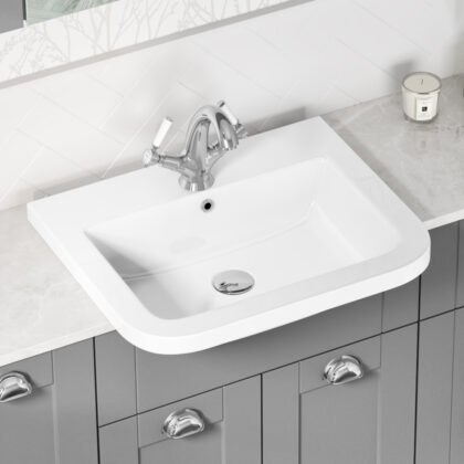 Semi Recessed Basins